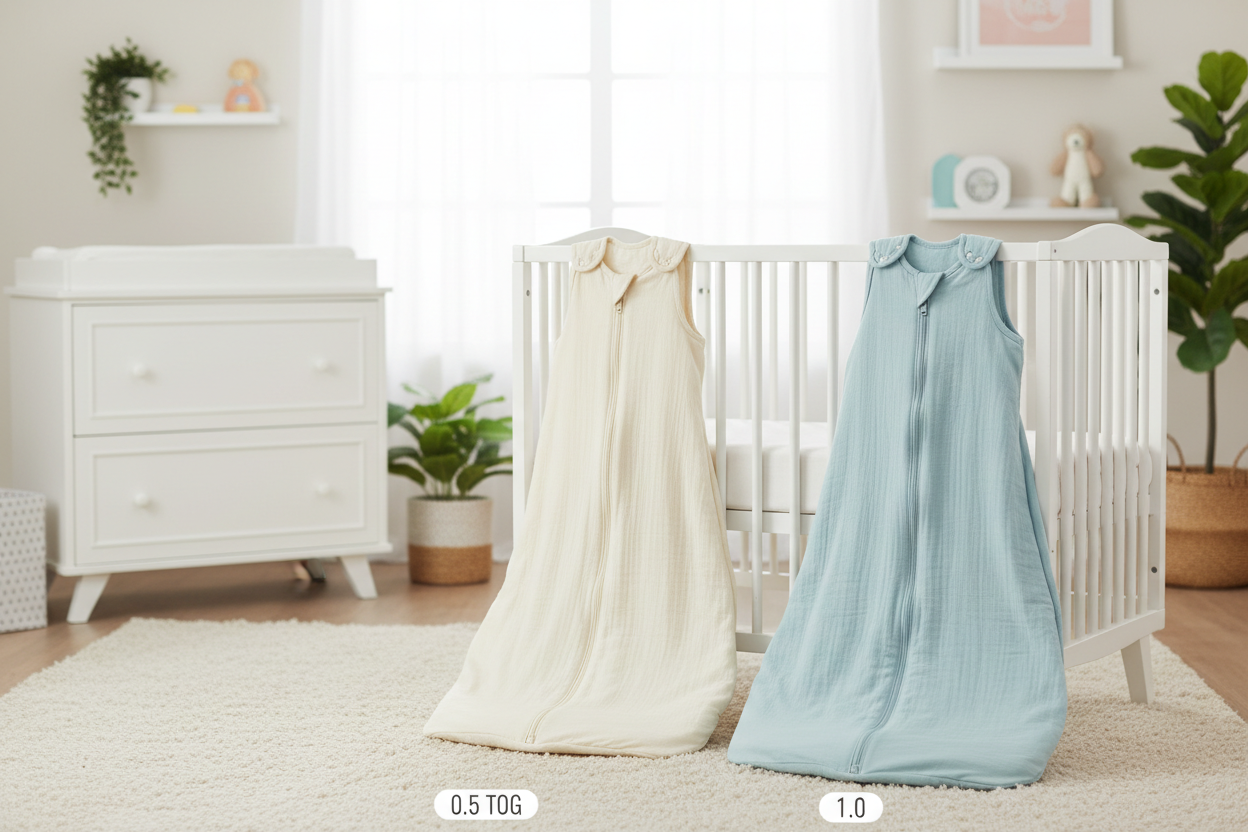 0.5 TOG vs 1.0 TOG Sleep Sack: Which Is Better for Summer?
