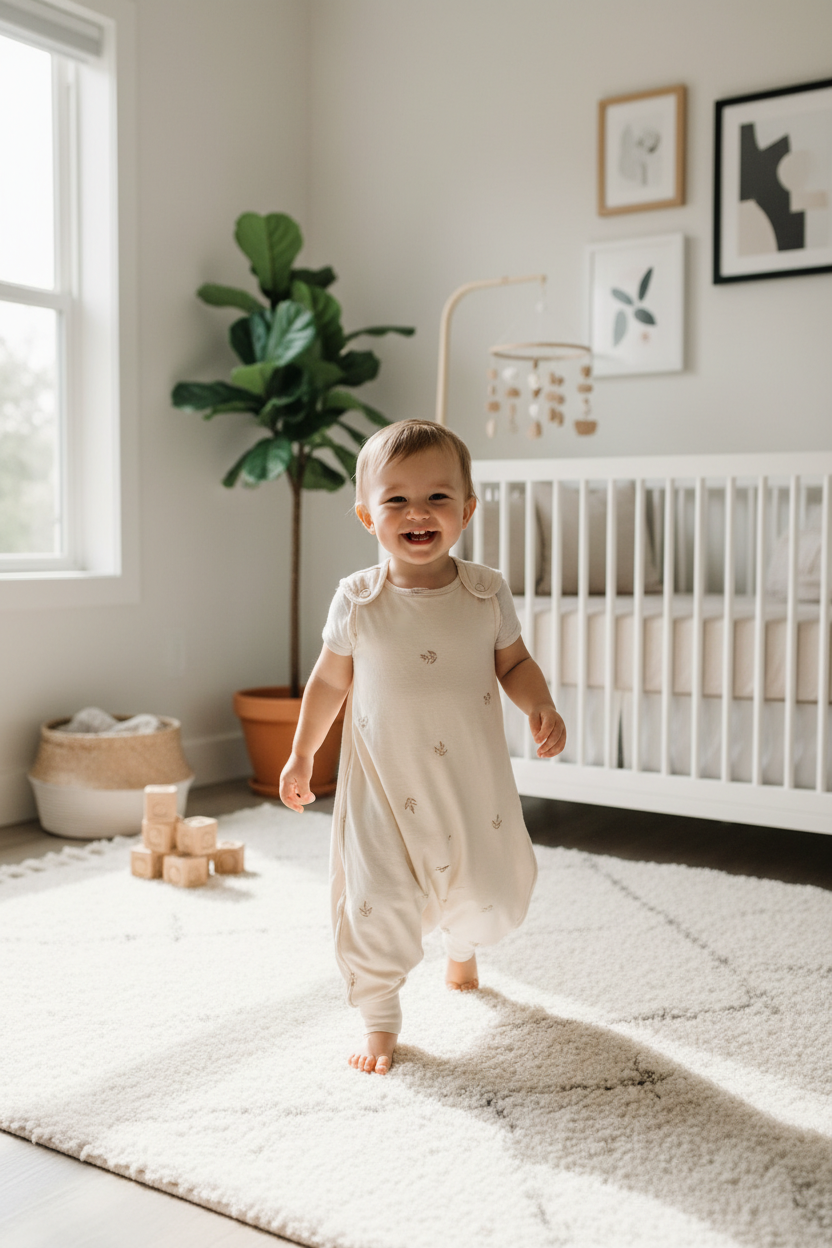 When Should Baby Start Using a Walker Sleep Sack?