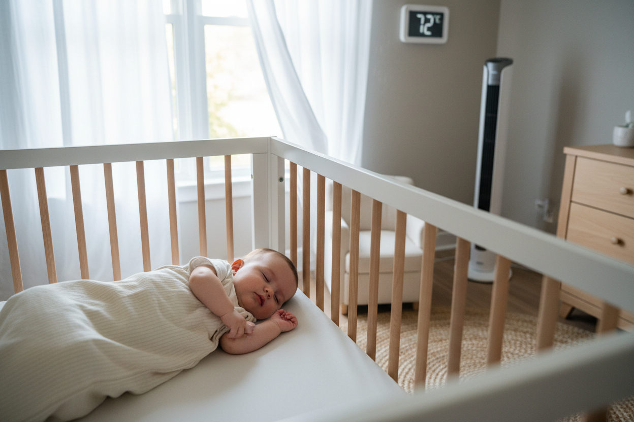 How to Keep Baby Cool Without Air Conditioning: Safe Sleep Tips for Hot Nights