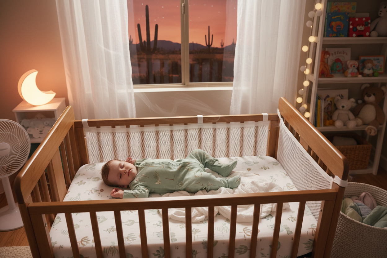 Best Baby Pajamas for Phoenix Summer (Hot Sleeper Guide)