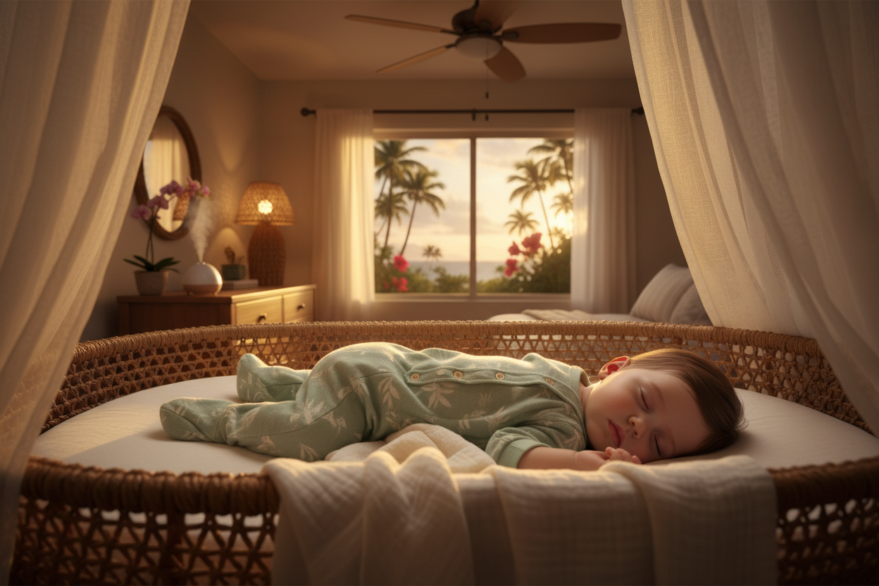 Best Sleepwear for Babies in Hawaii (Hot & Humid Night Guide)