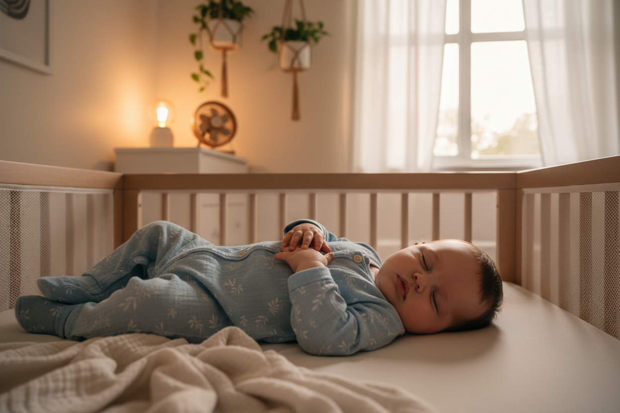 The Pajamas We Use When Our Baby Feels Too Hot to Sleep