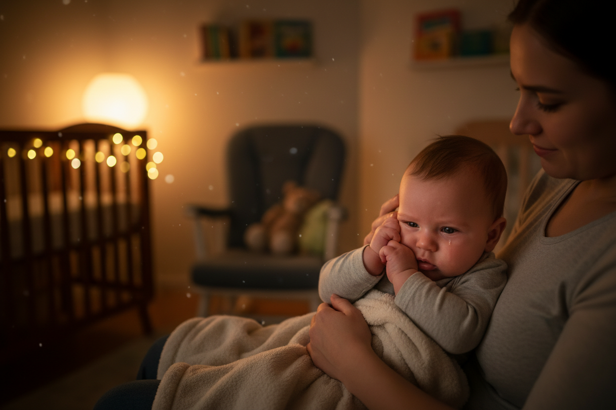 Why Your Baby Fights Sleep at Night (Even When They’re Exhausted)