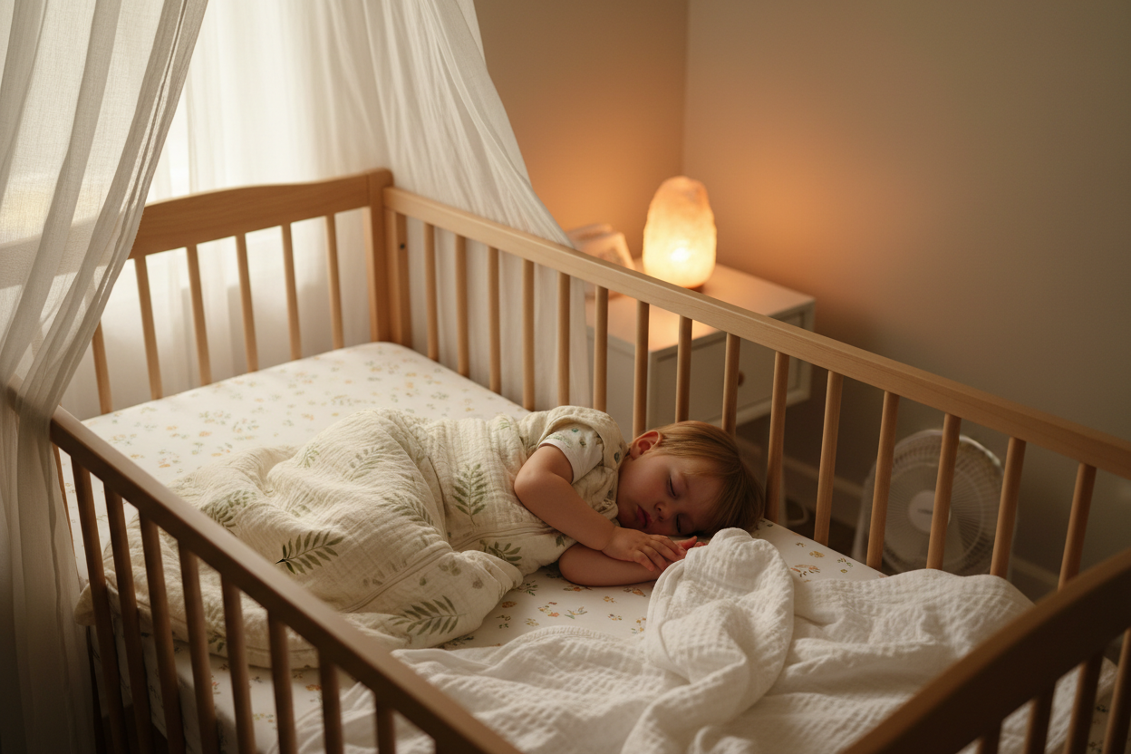 What Should a Hot Sleeper Toddler Wear to Bed?