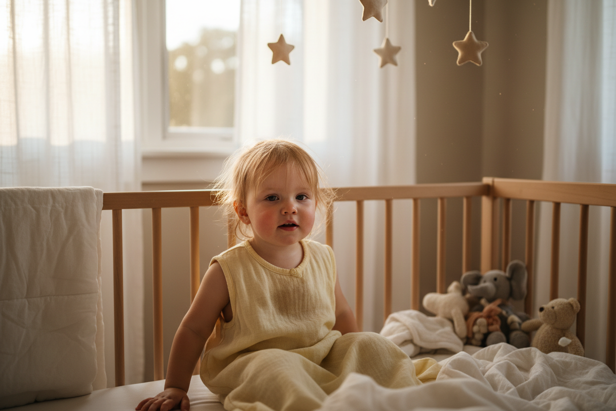 Why Does My Toddler Wake Up Sweaty in a Sleep Sack?