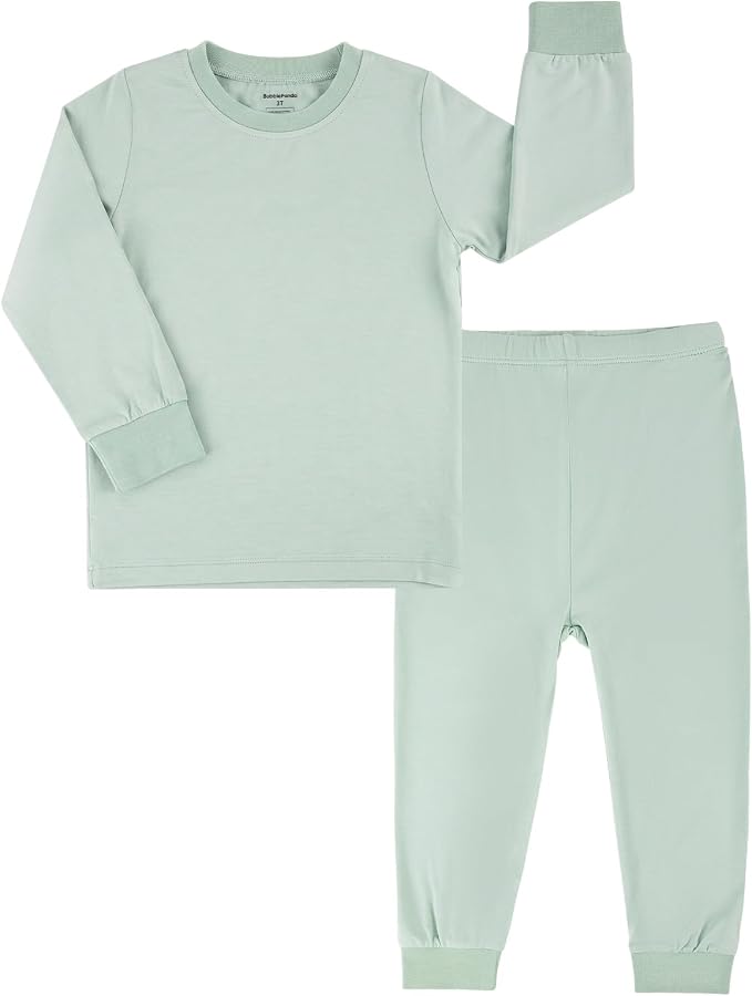 Bamboo Long Sleeve Pajama Set - Sage