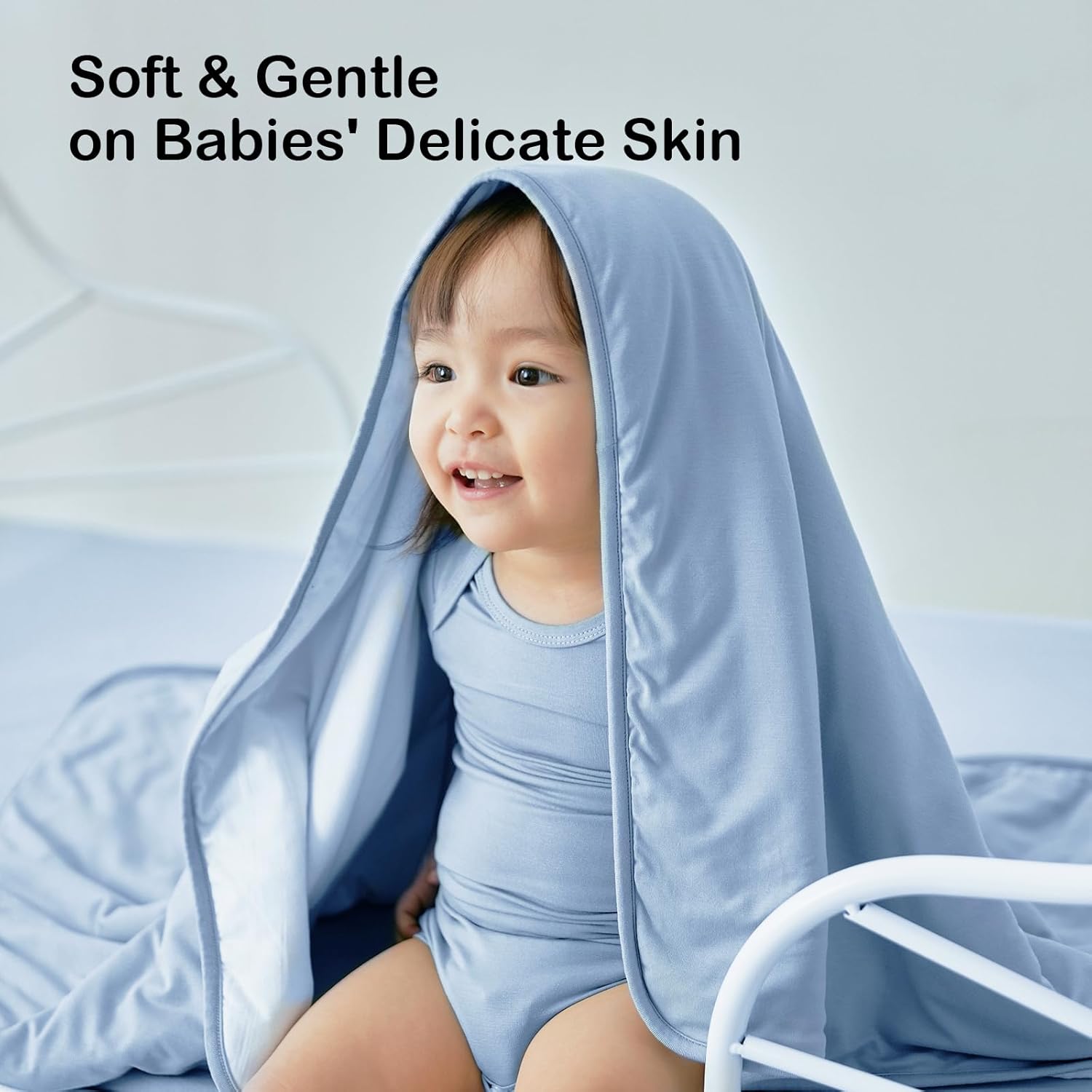 Bamboo Baby Blanket - Slate