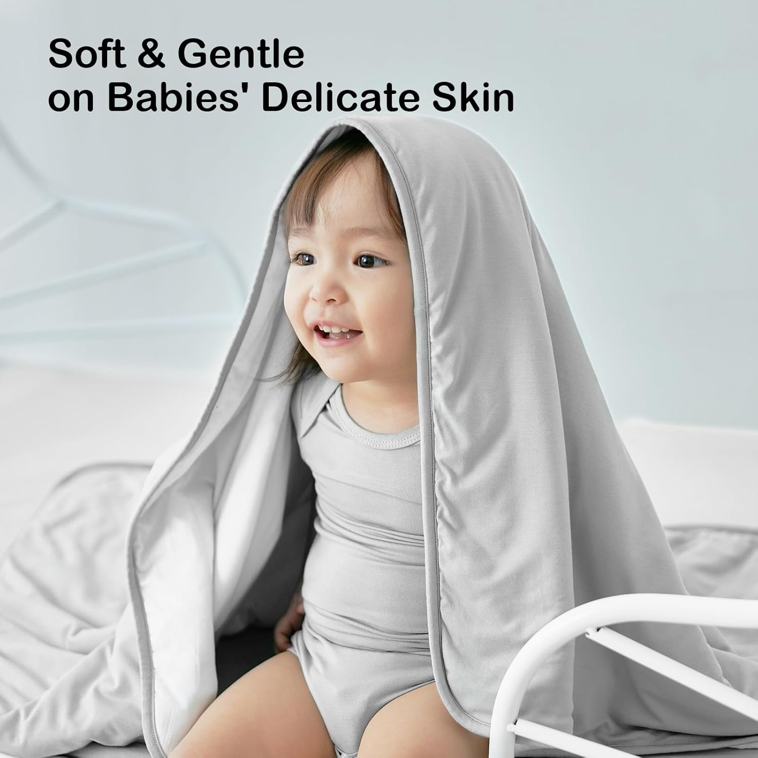 Bamboo Baby Blanket - Storm