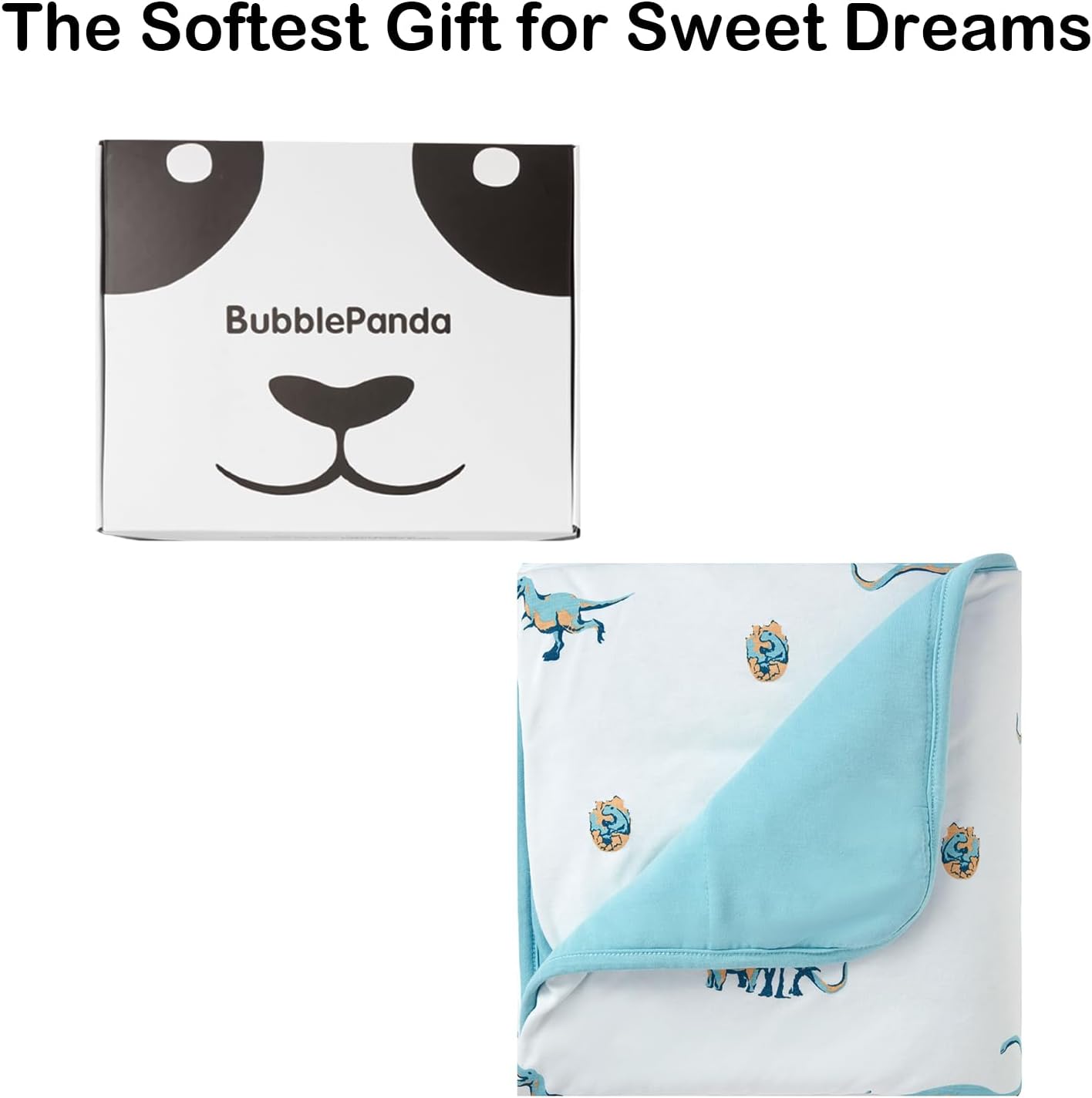 Bamboo Baby Blanket - Dinosaur