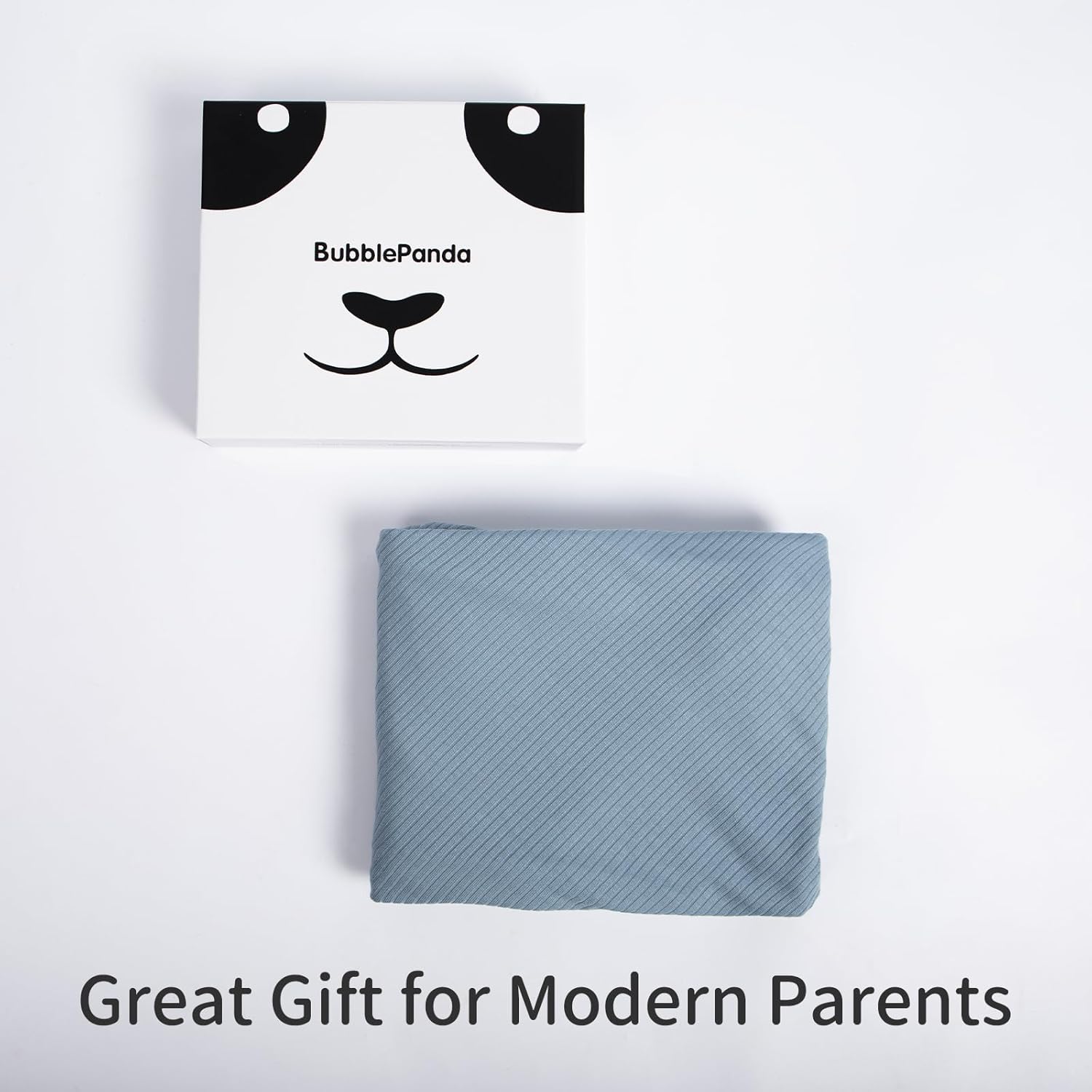Housse d'allaitement et poncho multi-usage en bambou 360° (Glacier)