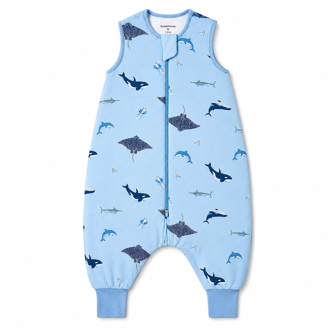 Bamboo Walker Sleep Sack with Feet 1.0 TOG – Shark