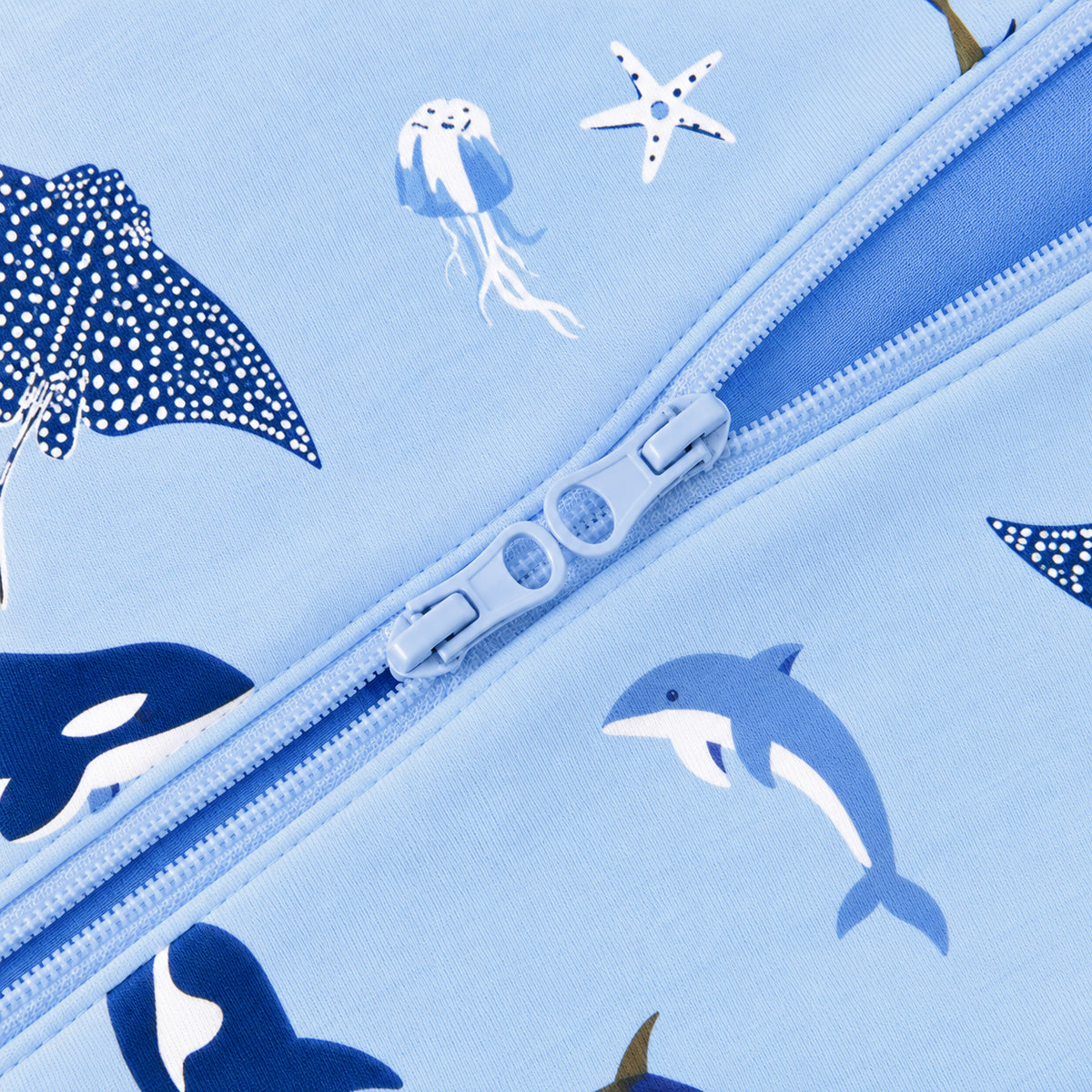 Pyjama-grenouillère en bambou - Requin