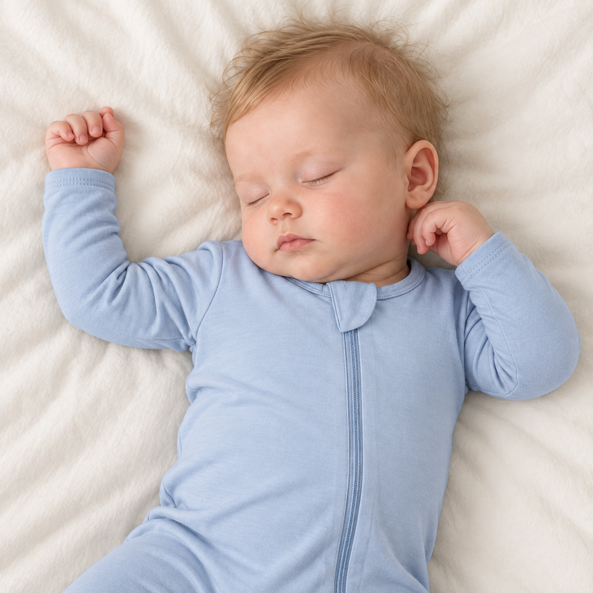 Bamboo Footie Pajamas – Slate