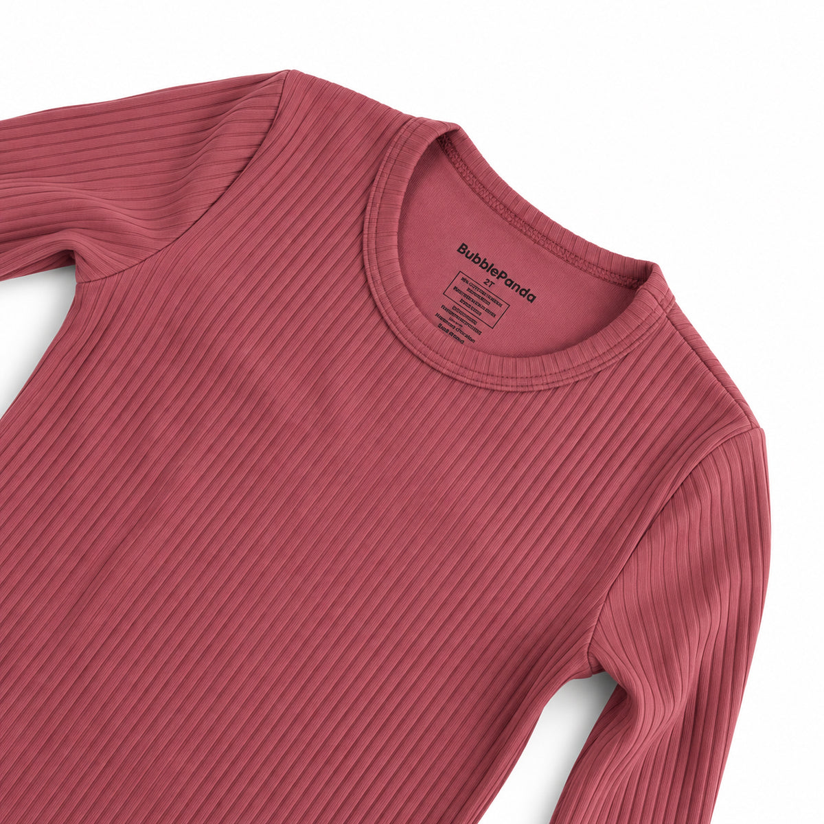 Bamboo Long Sleeve Pajama Set - Dusty Rose