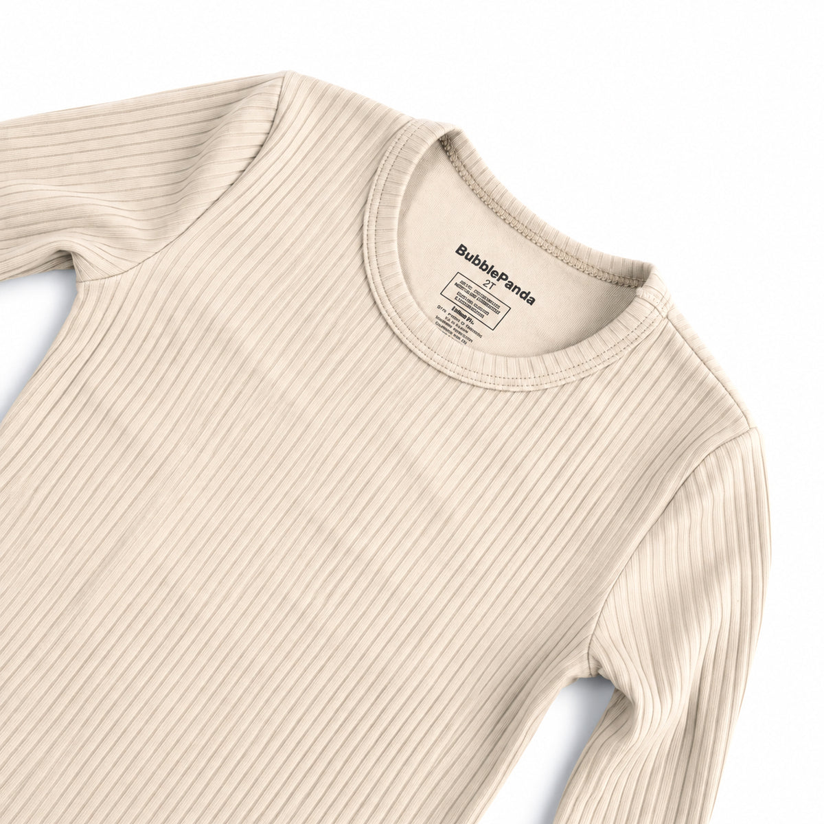 Bamboo Long Sleeve Pajama Set - Oat