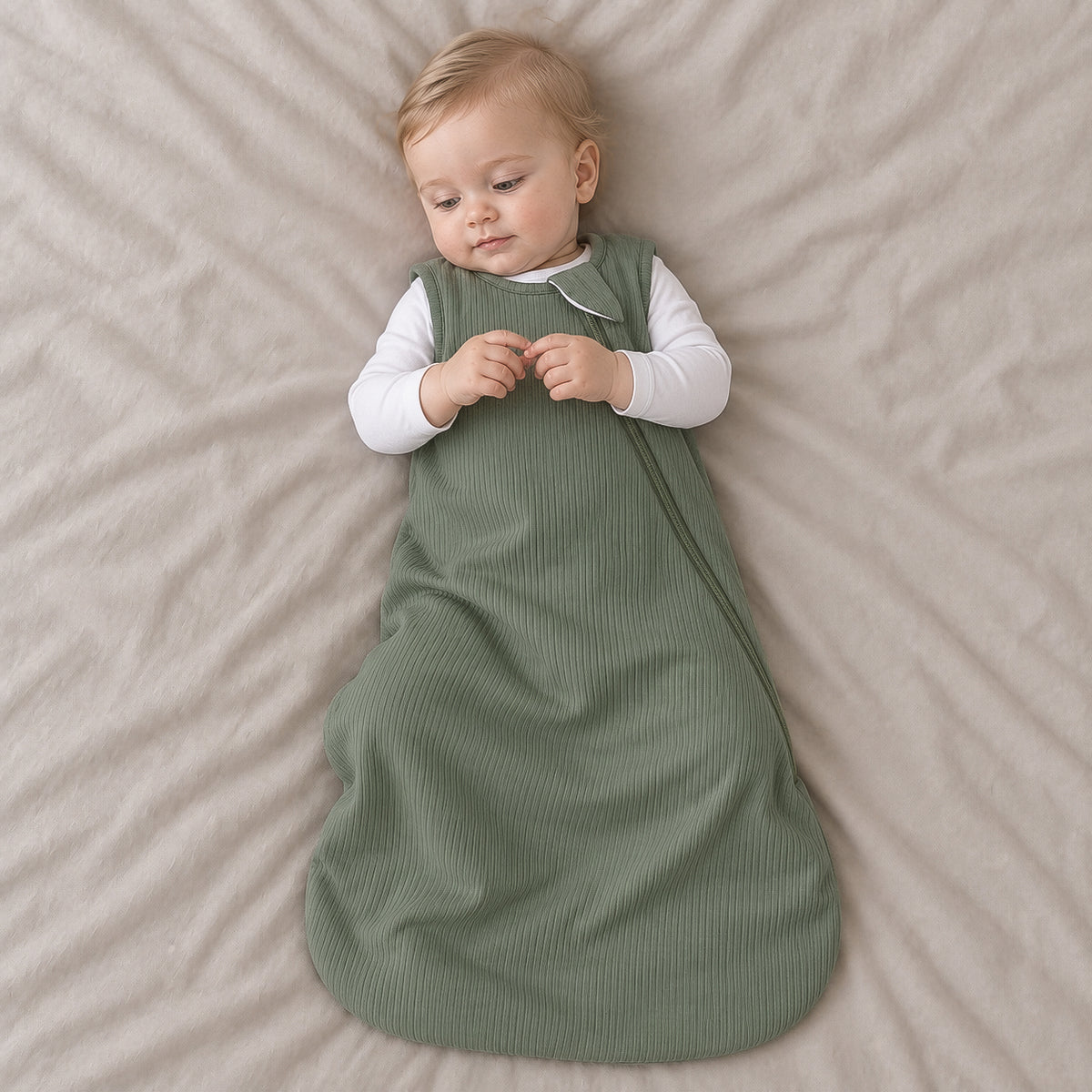 Gigoteuse en bambou - TOG 1.0 (Vert olive)