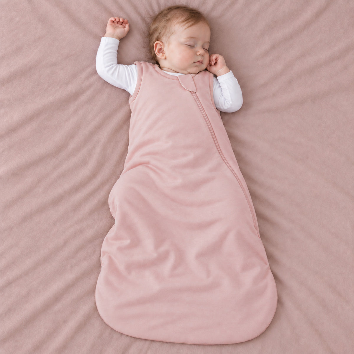 Gigoteuse en bambou - 0,5 TOG (Blush)