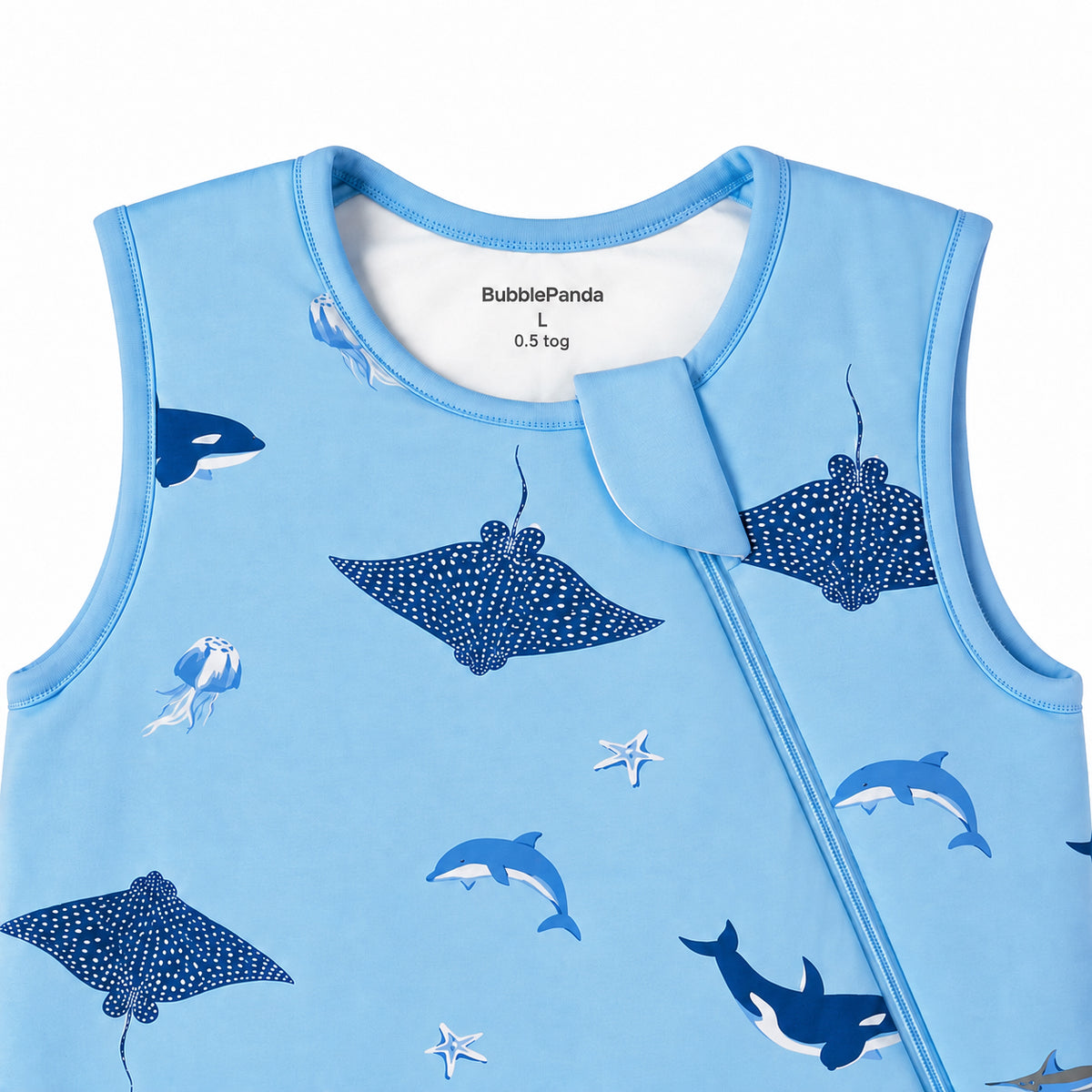 Gigoteuse en bambou – TOG 0,5 (Requin)