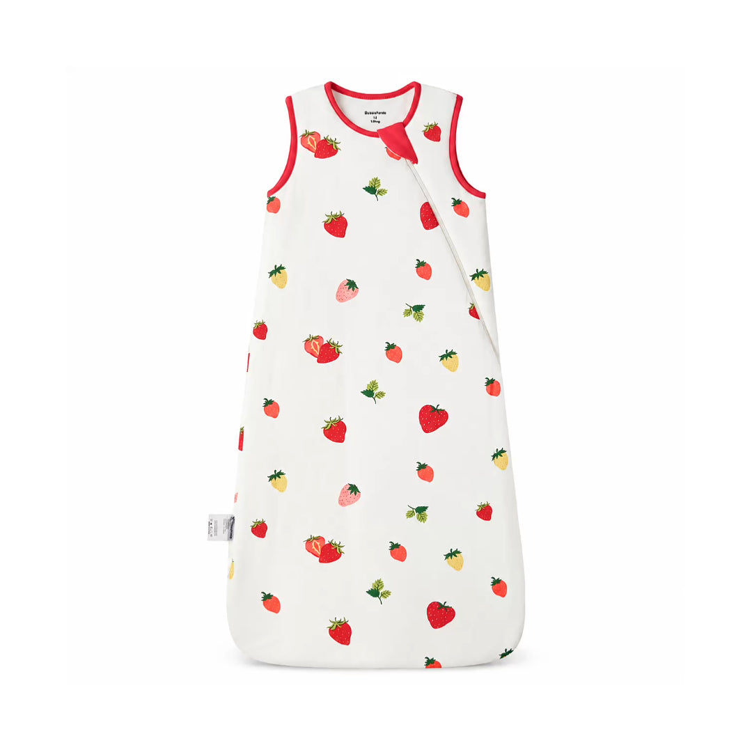 Bamboo Sleep Sack 1.0 TOG – Strawberry