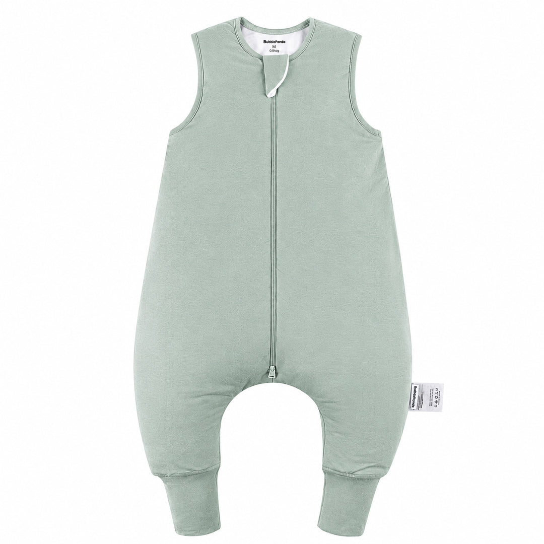 Bamboo Walker Sleep Sack with Feet 0.5 TOG – Sage