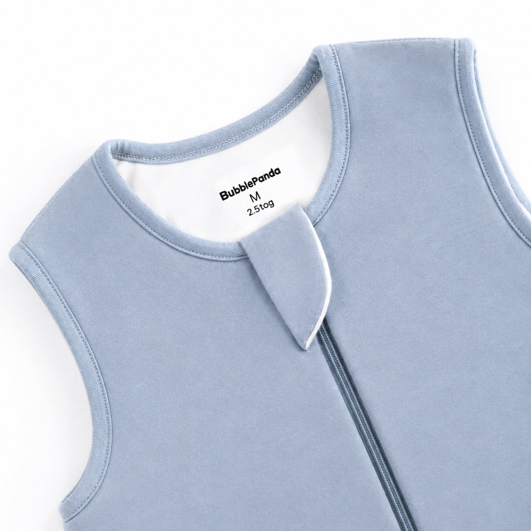 Bamboo Walker Sleep Sack with Feet 2.5 TOG – Slate