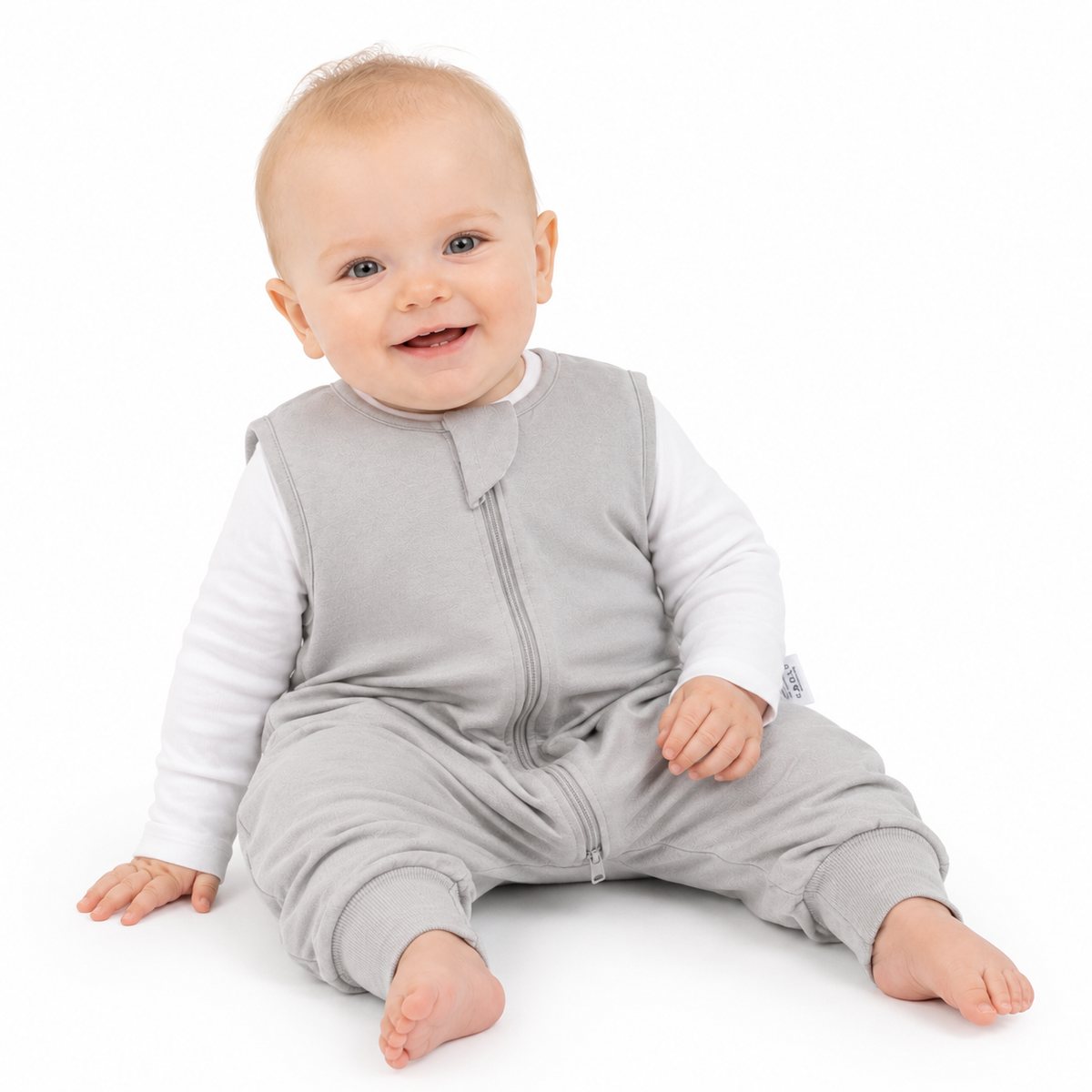 Bamboo Walker Sleep Sack with Feet 2.5 TOG – Storm
