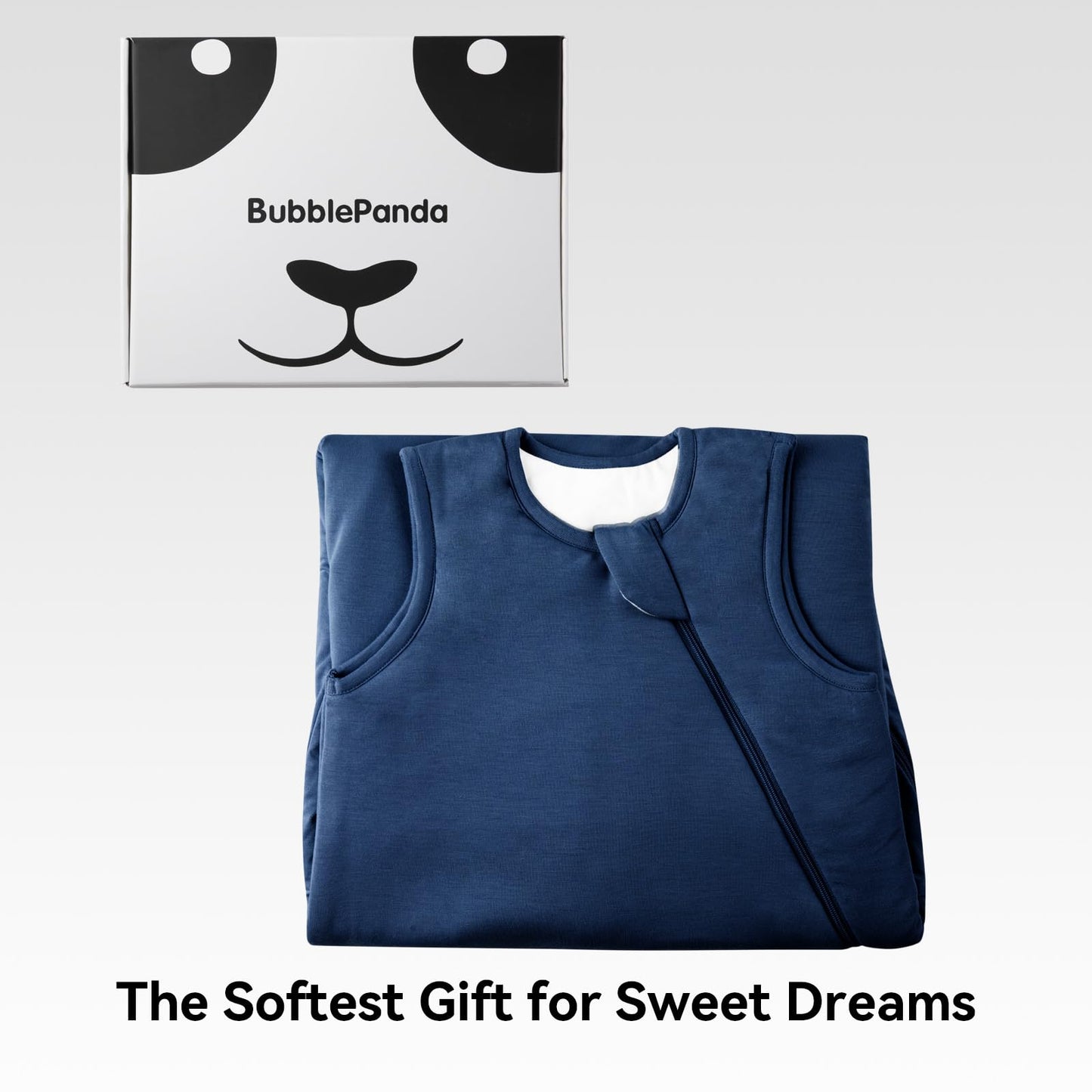 Okayinn BubblePanda Baby Sleep Sack 0-36 Months 100% Cotton 0.5 Tog Toddler Sleeping Sack for Babies Unisex 2-Way Zipper