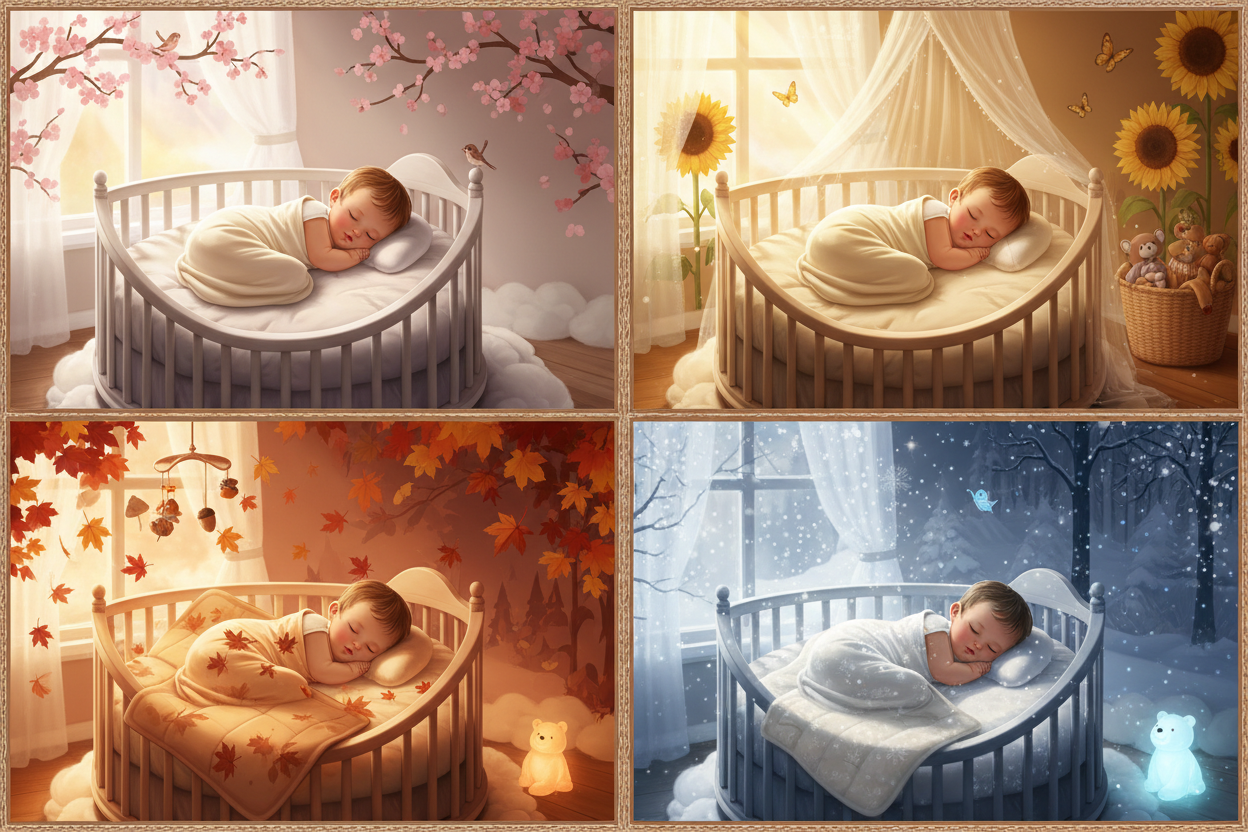 Can Babies Sleep in Bamboo Sleep Sacks All Year? A Season-by-Season Guide