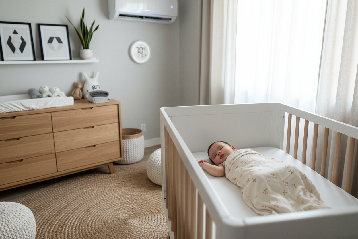 Can Babies Sleep in Air Conditioning? Safe Temperature & Summer Tips