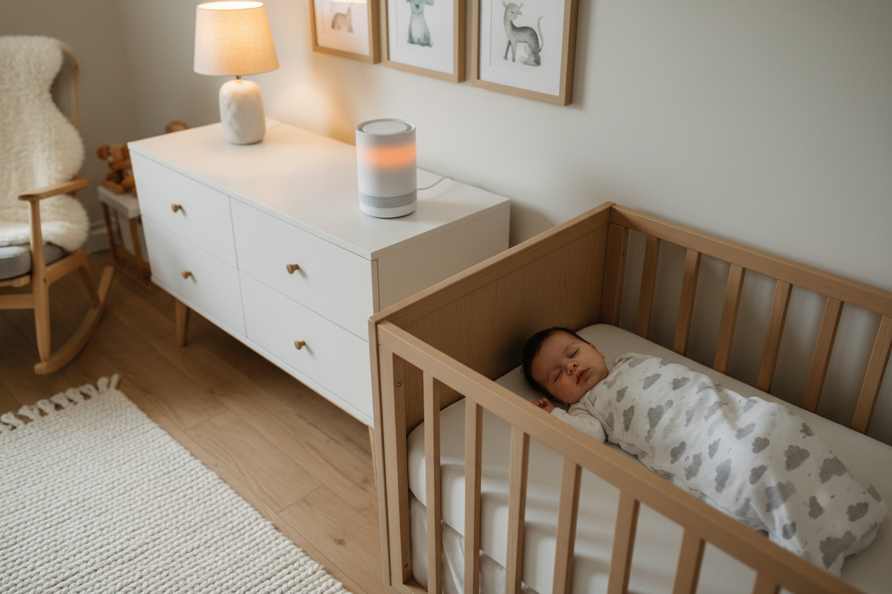 Can Babies Sleep With White Noise? Benefits, Safety & Best Practices