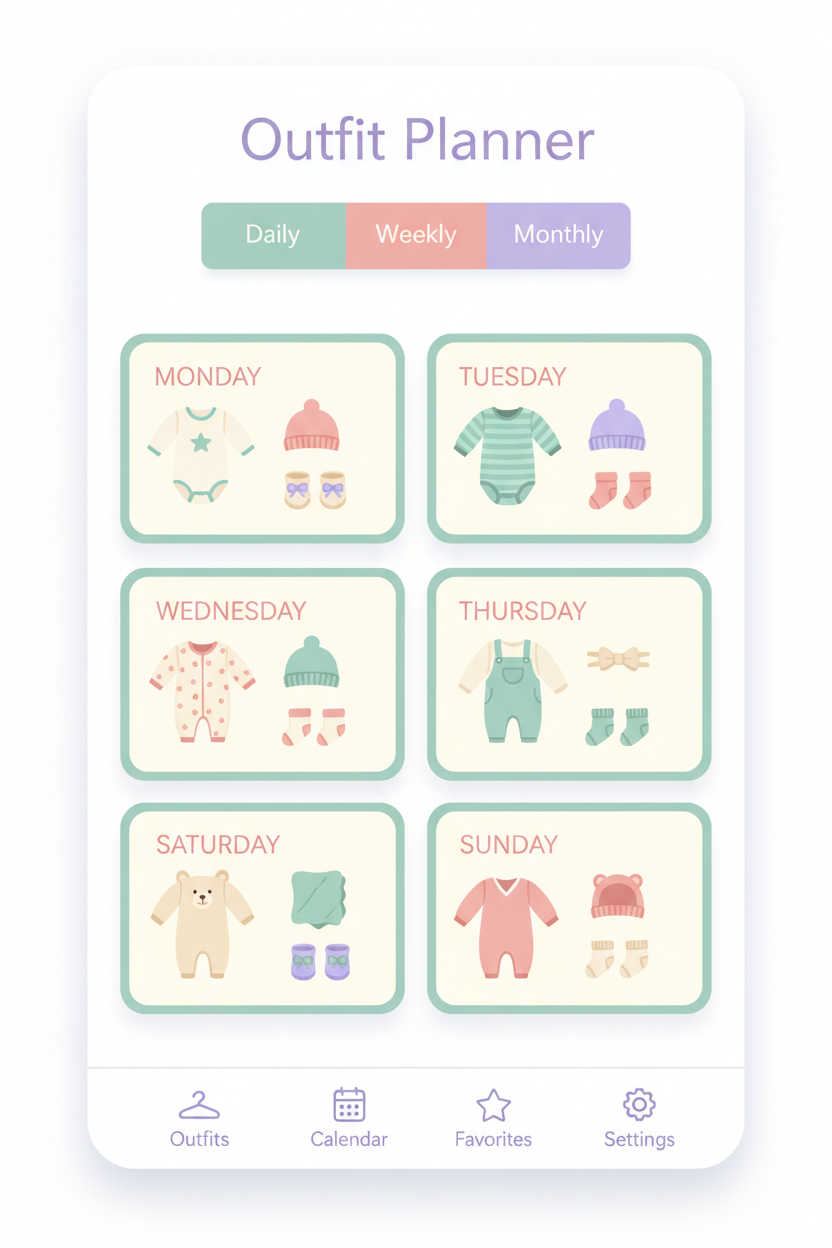 What Should Baby Wear to Sleep Tonight? (Outfit Planner Tool)