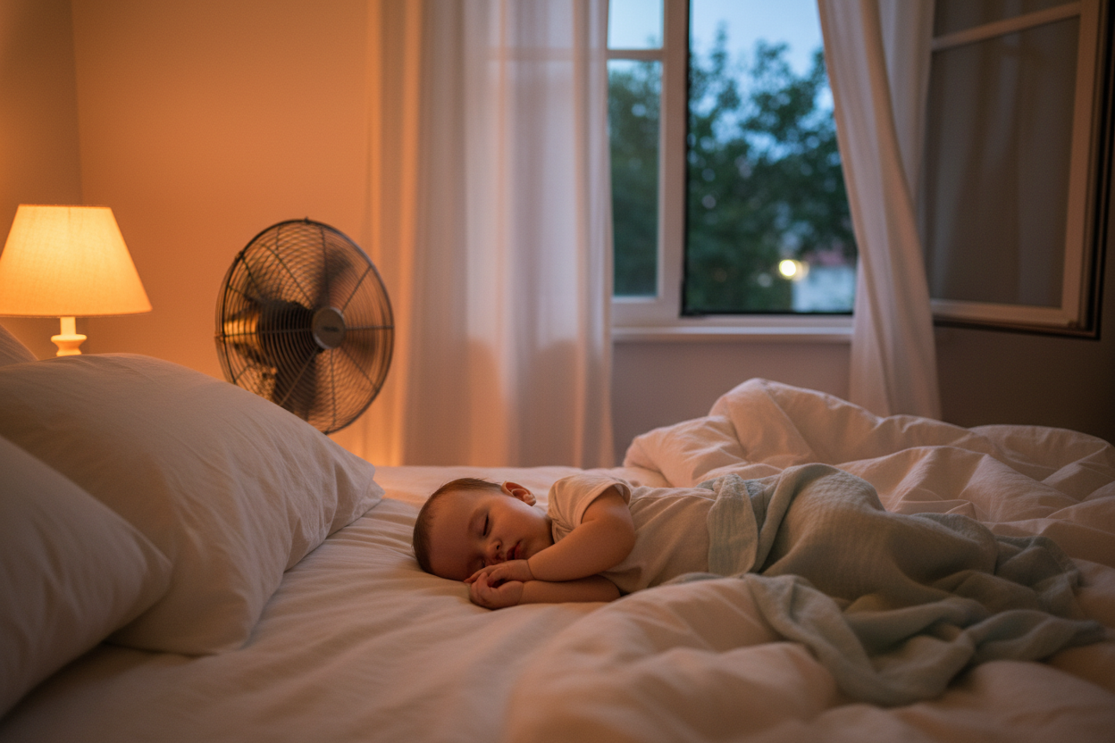 Baby Sleep During a Heatwave: Real Tips That Actually Help
