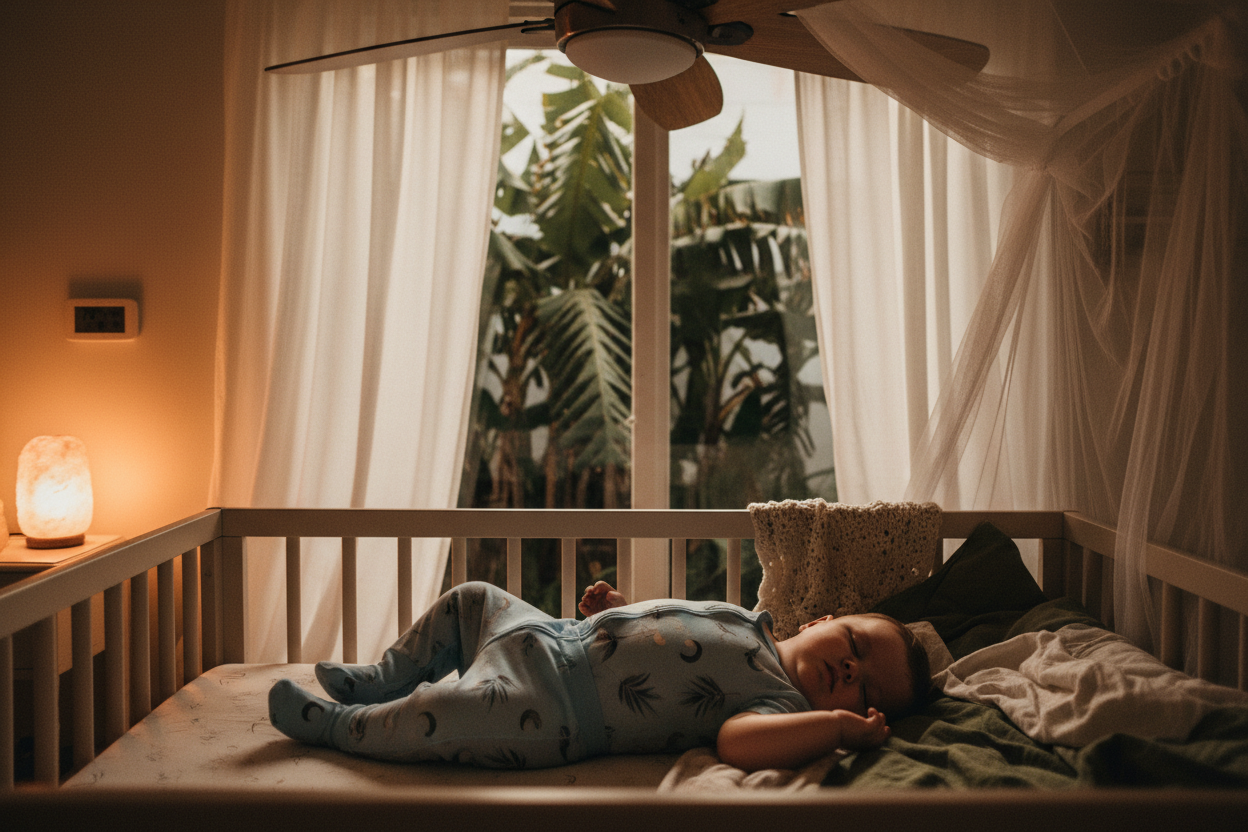 Best Baby Pajamas for Louisiana Summer (Hot Sleeper Guide)