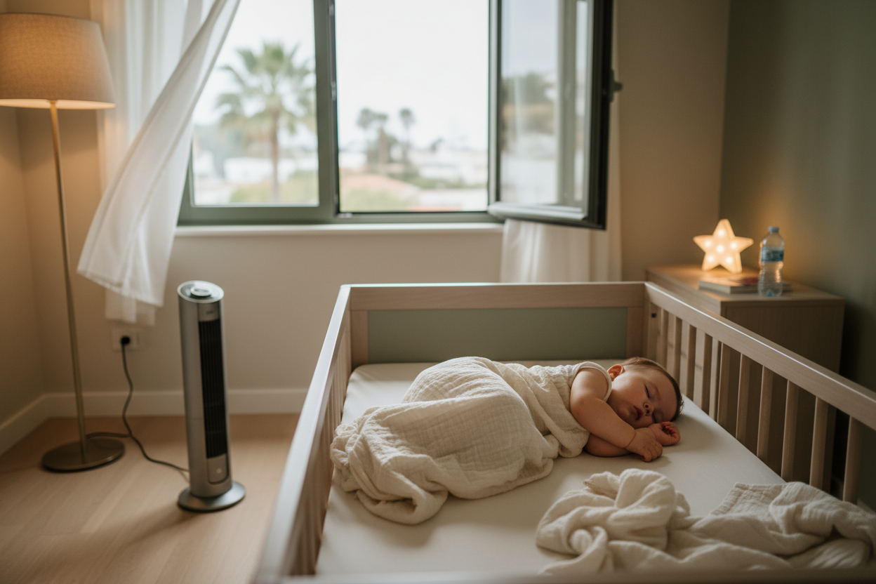Baby Sleep Without Air Conditioning: How to Stay Cool on Hot Nights