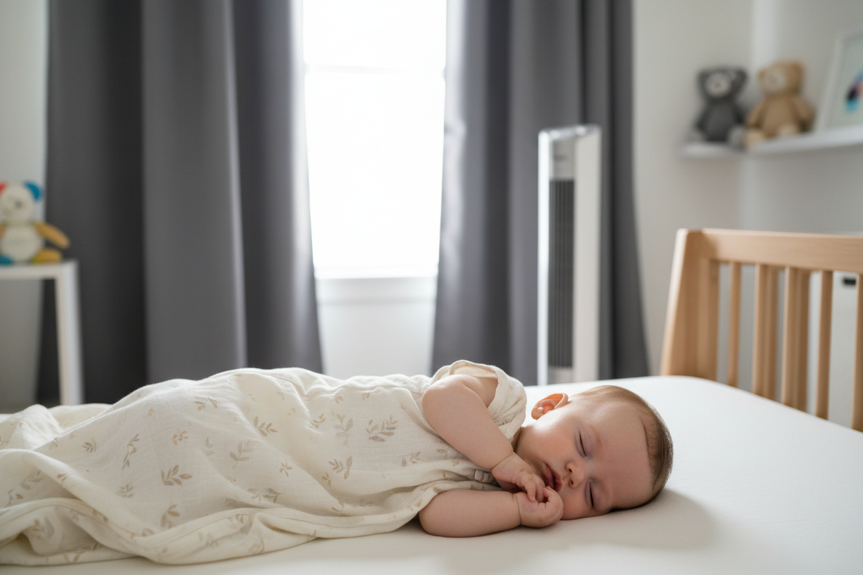 Baby Sleep During a Heatwave: How to Keep Your Baby Cool at Night