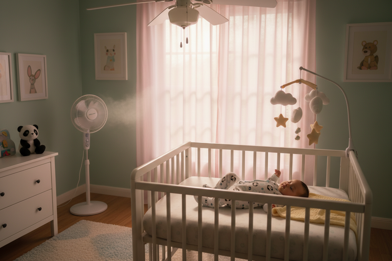 BubblePanda Review for Sweaty Babies (Summer Sleep Test)
