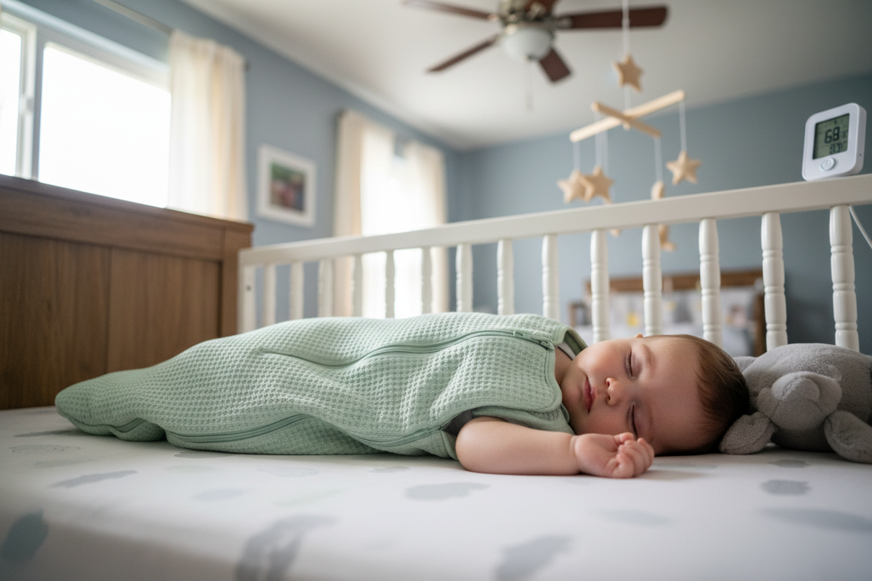 How Sleep Sack Fabric Affects Baby Sleep