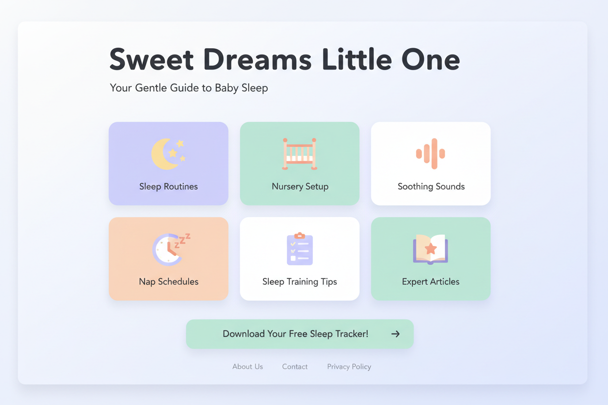 Baby Sleep Tools & Guides (Everything Parents Need in One Place)