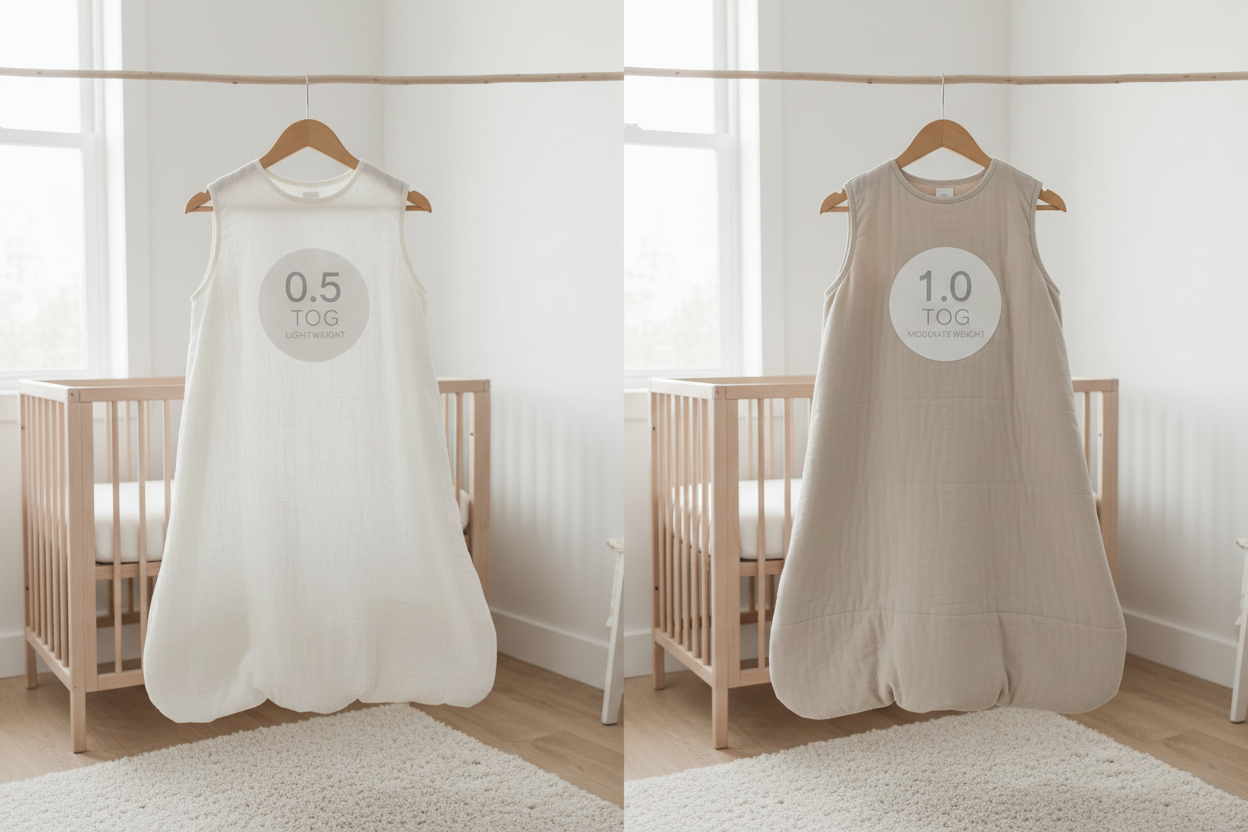 0.5 TOG vs 1.0 TOG: Which Sleep Sack Should You Choose?