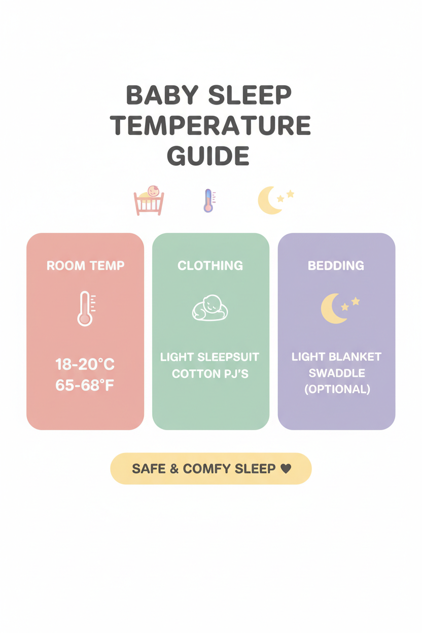 Sleep Sack TOG Chart (What TOG to Use by Room Temperature)
