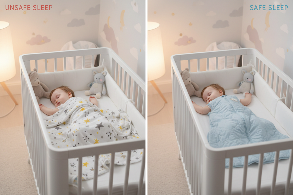 Sleep Sack vs Blanket: Which Is Safer for Baby?