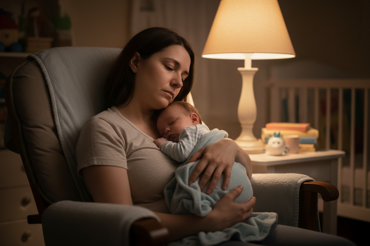 I Thought I Broke My Baby’s Sleep… But It Was Just the 4 Month Phase