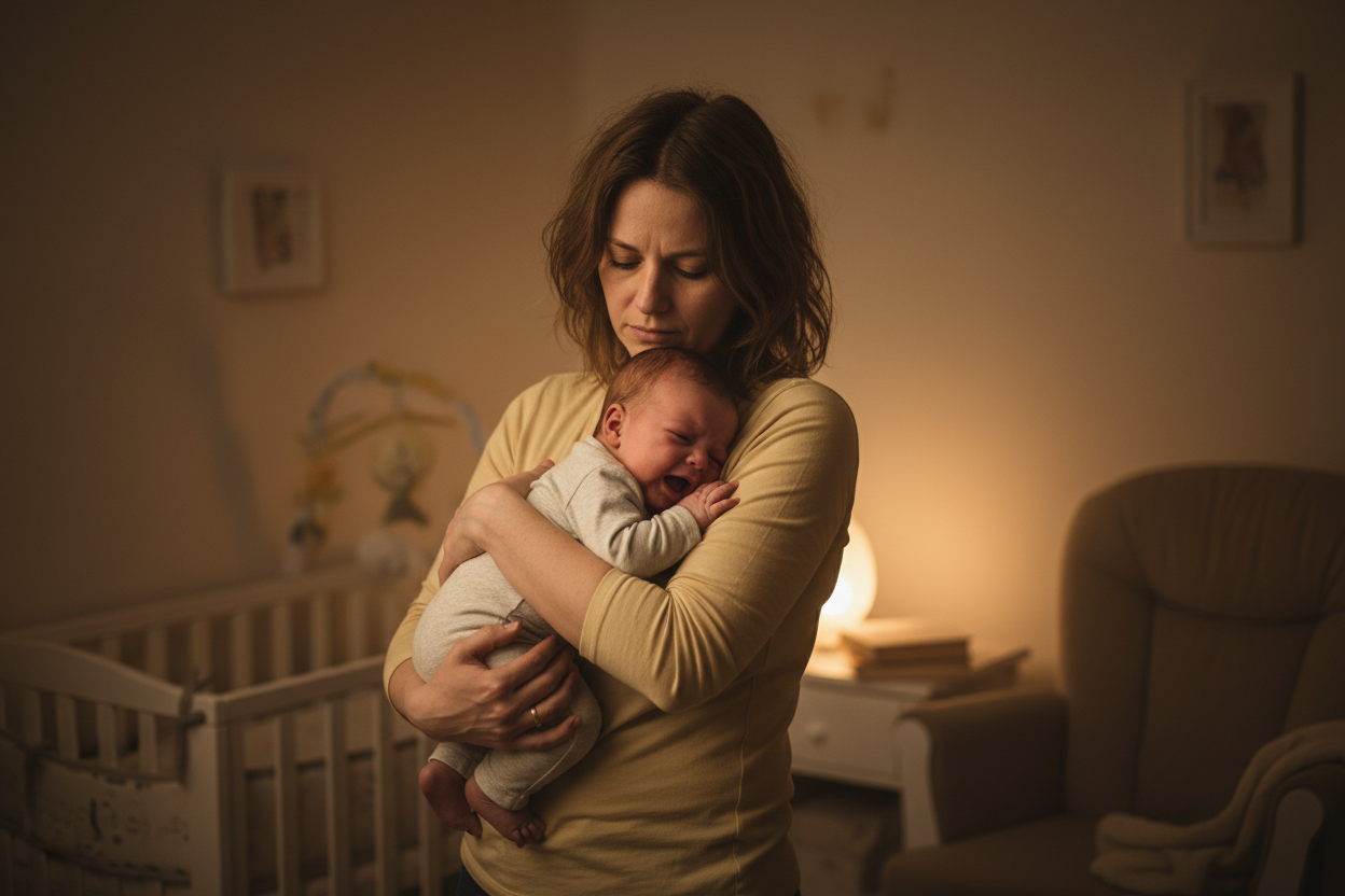 Why Your Baby Keeps Waking Up Crying at Night (It Might Not Be Hunger)