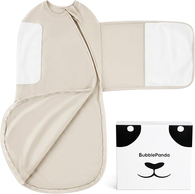 Bamboo Velcro Swaddle Sack - 0.5 TOG (Oat)