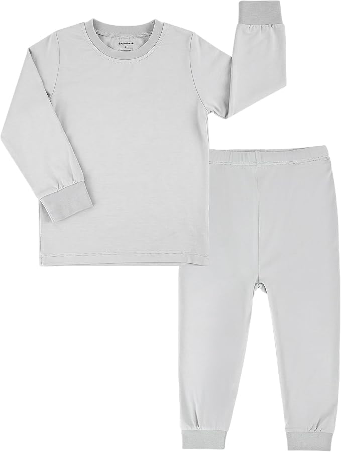 Bamboo Long Sleeve Pajama Set - Storm