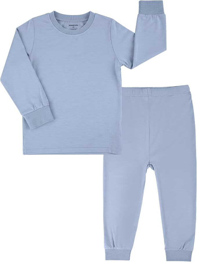 Bamboo Long Sleeve Pajama Set - Slate