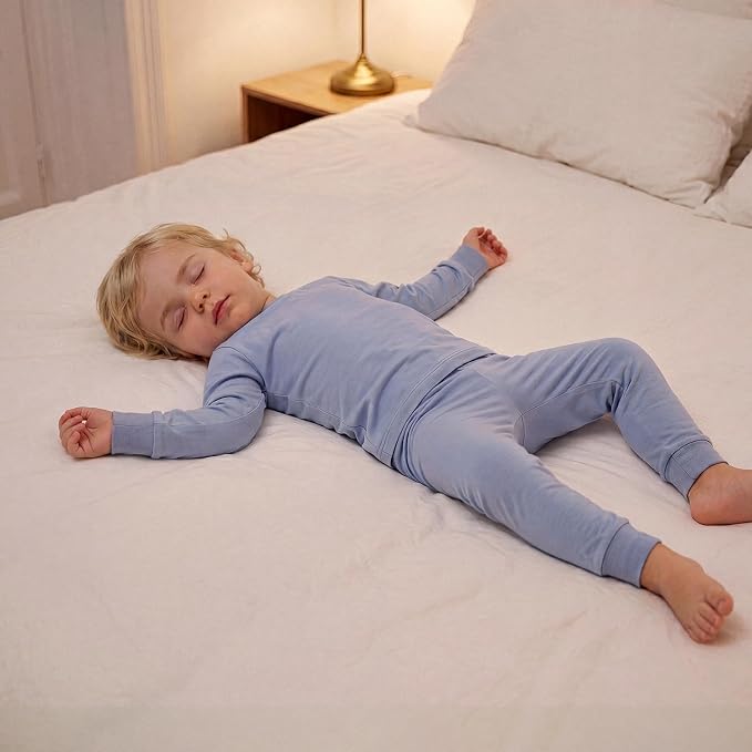 Bamboo Long Sleeve Pajama Set - Slate