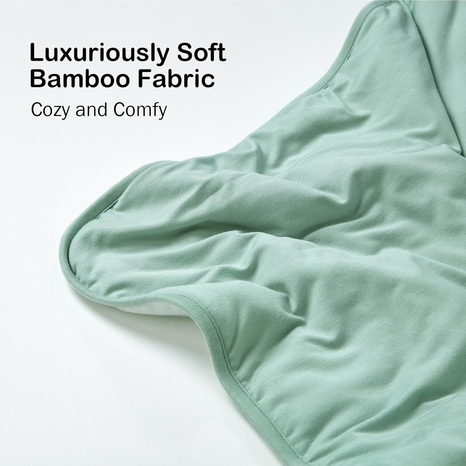 Couverture Bébé en Bambou - Sauge