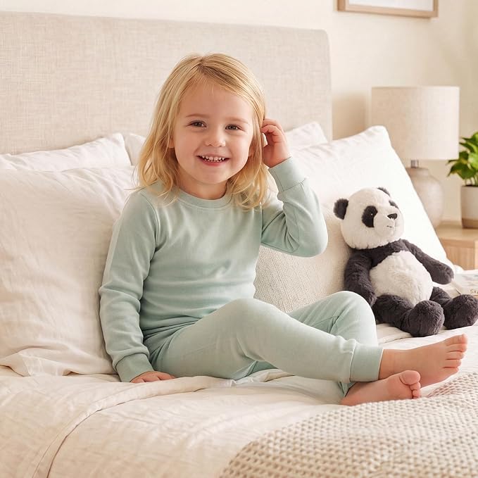 Bamboo Long Sleeve Pajama Set - Sage