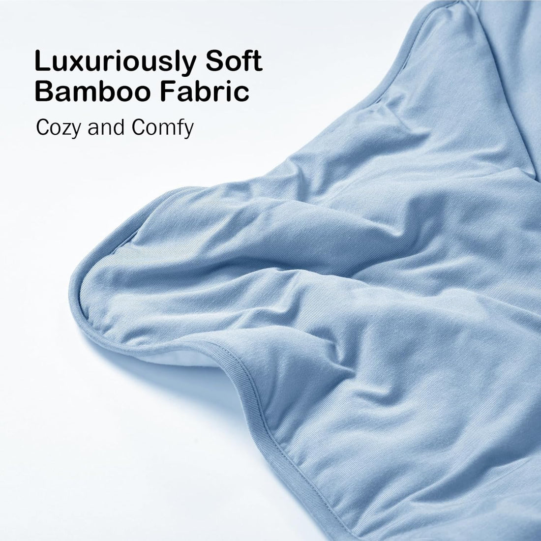 Couverture pour bébé en bambou - Ardoise additional product view